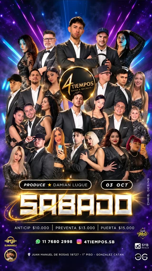 Sábado 4 Tiempos