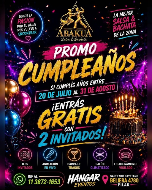 Promo Cumpleaños