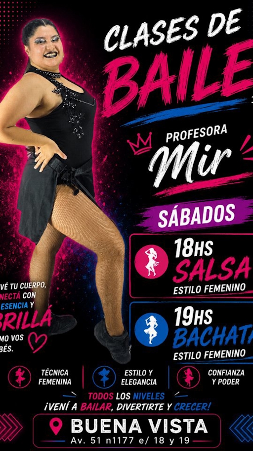 Salsa Estilo Femenino - Clase — Sabado