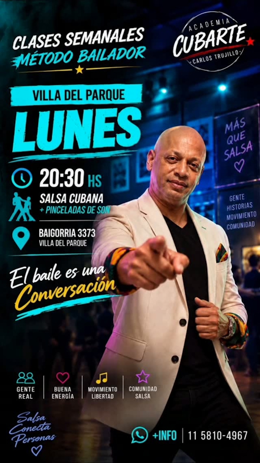 Clases semanales Método Bailador