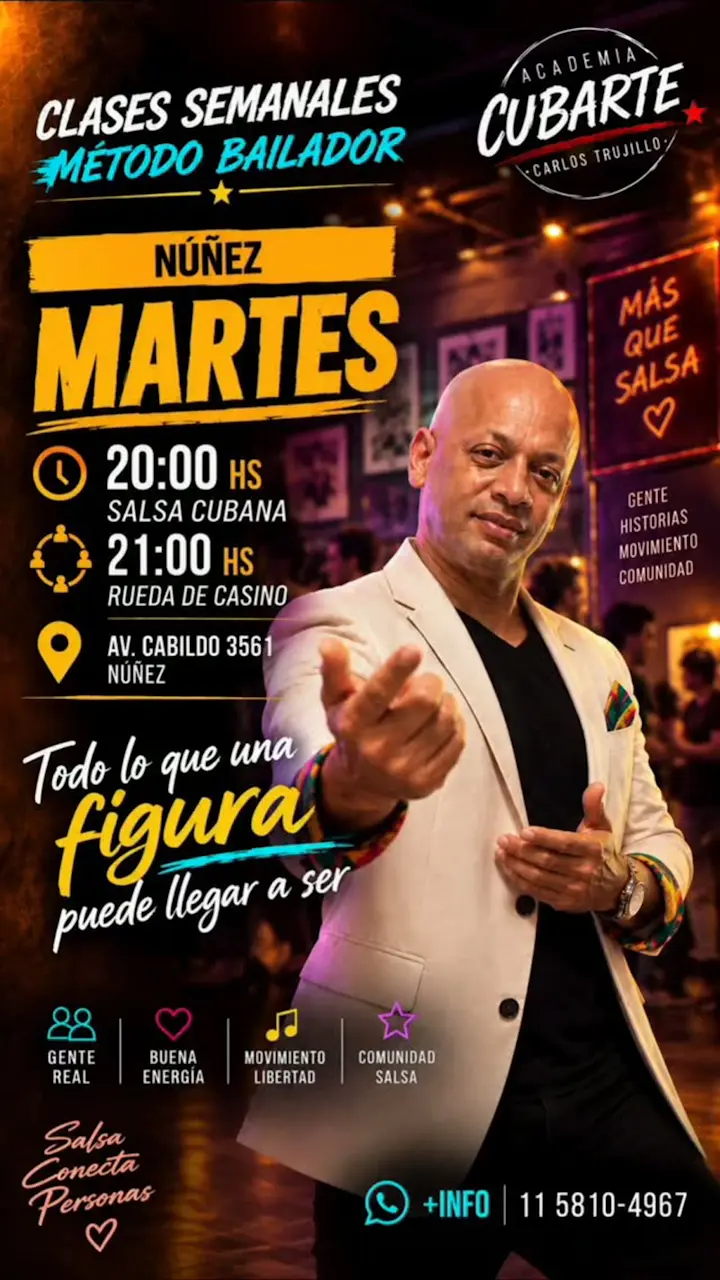 Salsa Cubana - Clase — Martes