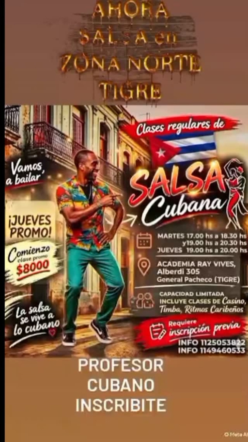 Salsa Cubana - Clase — Martes