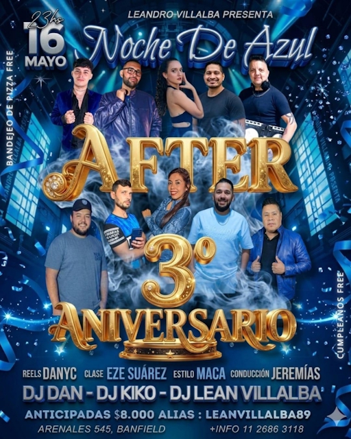 After 3° Aniversario