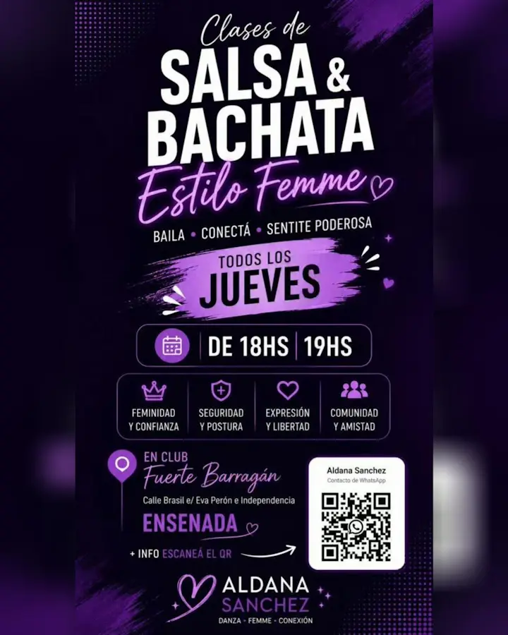 Clases de Salsa & Bachata Estilo Femme