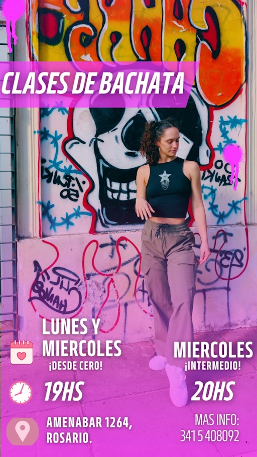 Bachata estilo femenino inicial - Clase — Lunes