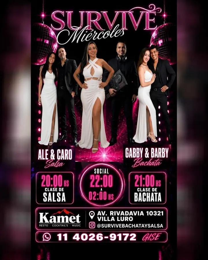 Clases de Salsa y Bachata + Social