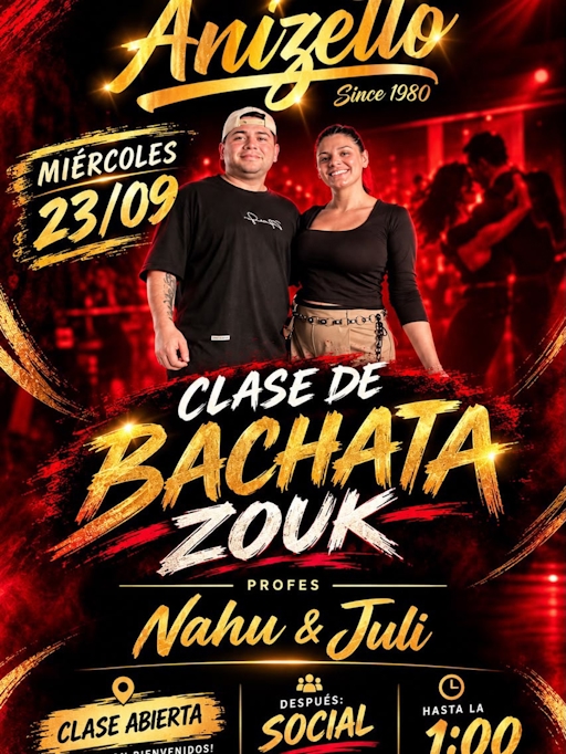 Clase de Bachata Zouk