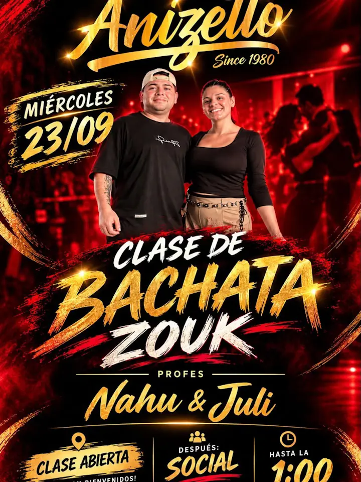 Clase de Bachata Zouk