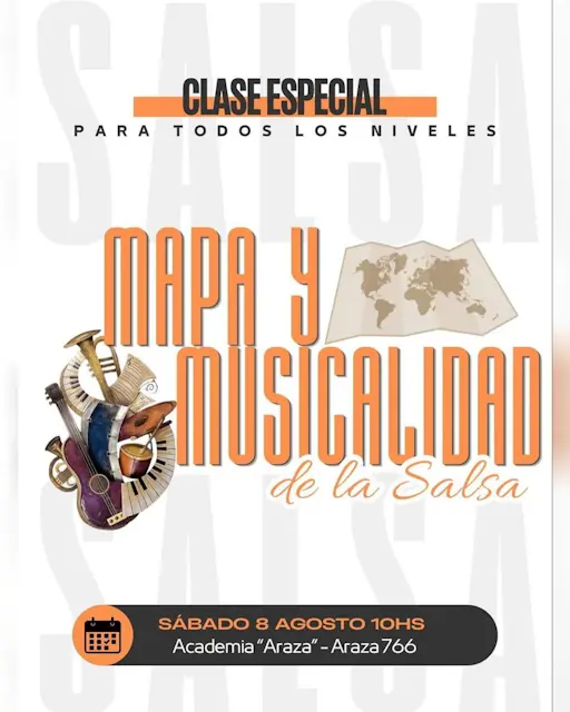 Mapa y Musicalidad de la Salsa
