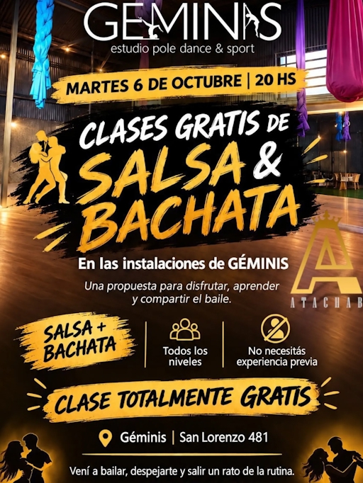 Clases gratis de Salsa & Bachata