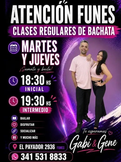 Bachata - Clase inicial — Martes