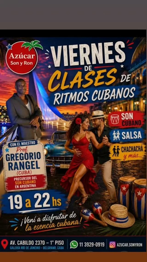 Viernes de clases de ritmos cubanos