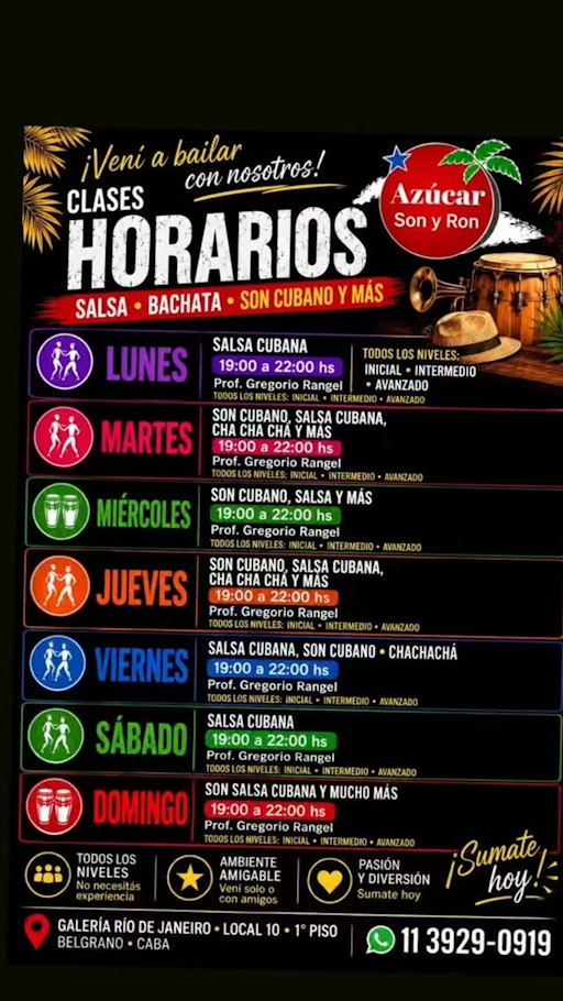 Son, Salsa Cubana y Mucho Más - Clase — Domingo