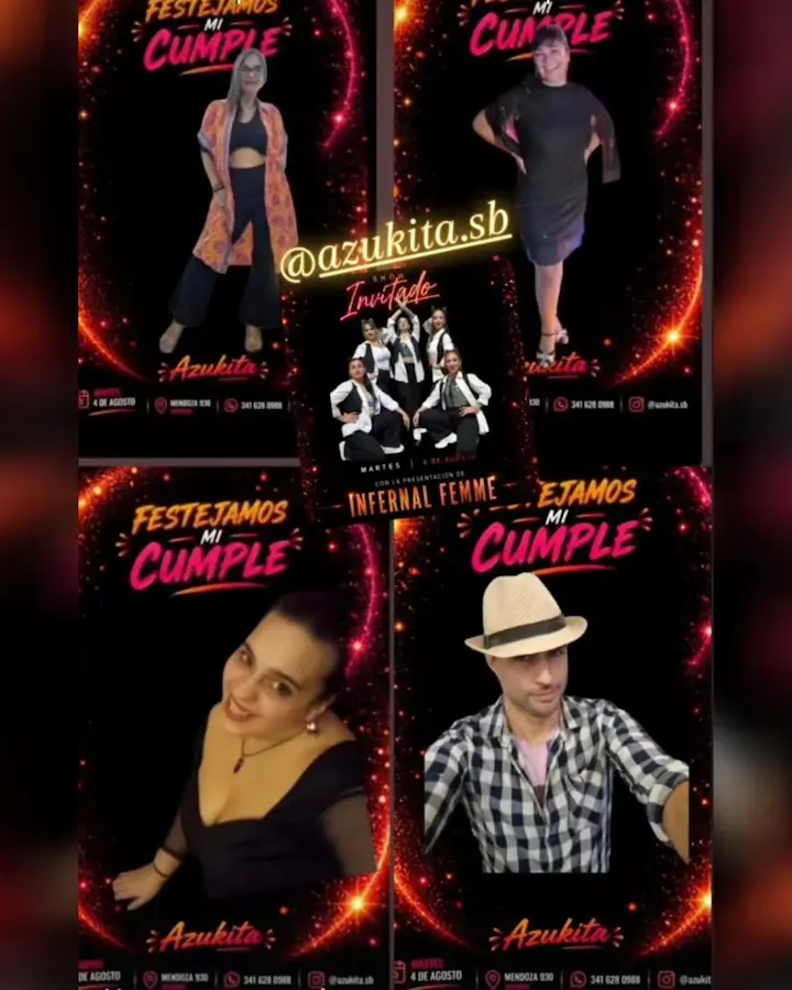 Festejamos mi cumple
