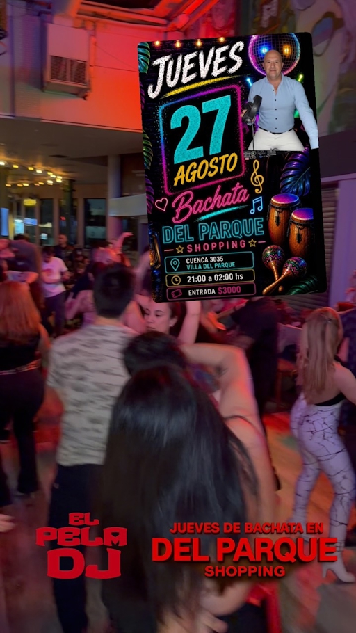 Jueves de Bachata en Del Parque Shopping