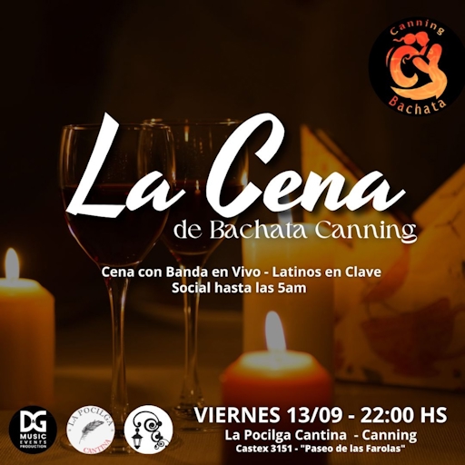 🎉 La Cena de Bachata Canning 🎉