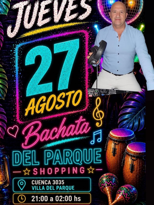 Bachata en el Shopping de Villa del Parque