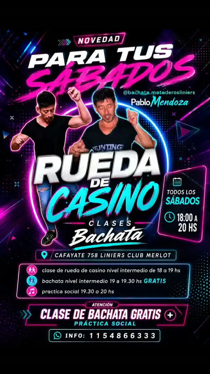 Rueda de Casino - Clase — Sabado