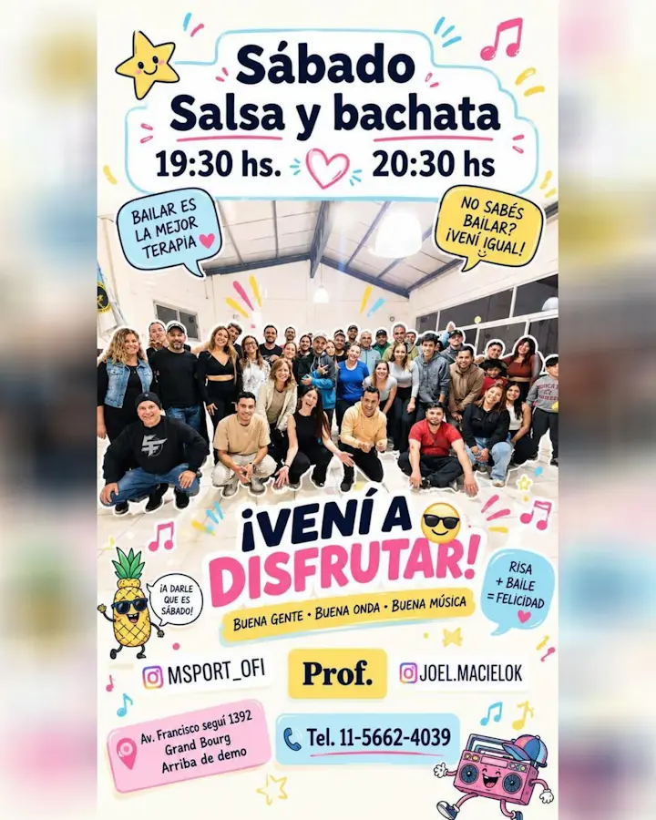 Clases de salsa y bachata