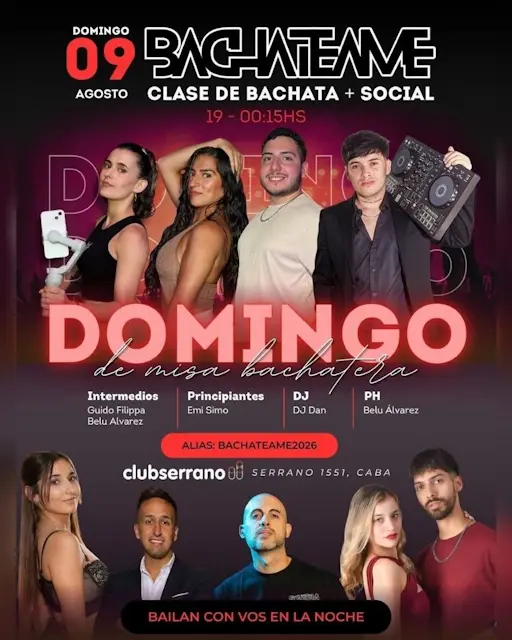 Bachateame - Clase de Bachata + Social