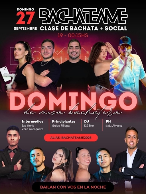 Domingo de misa bachatera