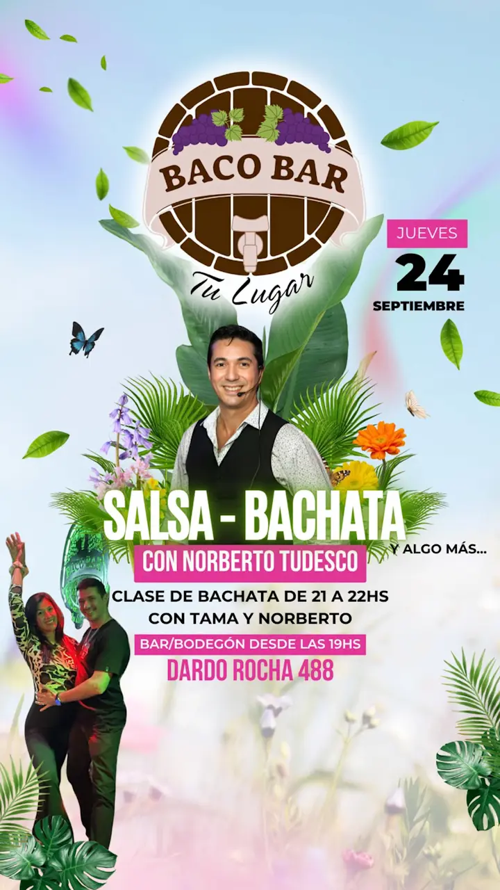 Salsa - Bachata con Norberto Tudesco