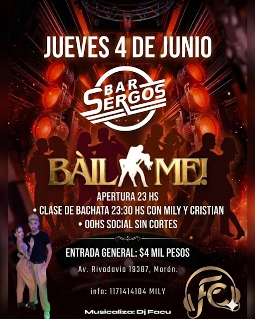 Báilame - Jueves 4 de Junio