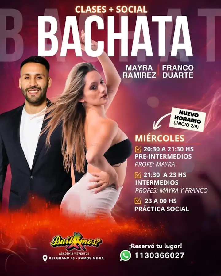Bachata - Pre-intermedios — Miercoles
