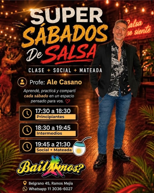 Salsa - Clase Principiantes — Sabado