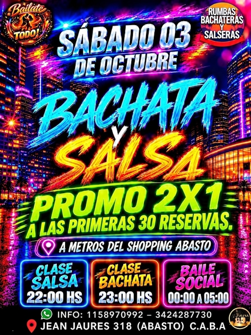 Fiesta de Salsa y Bachata
