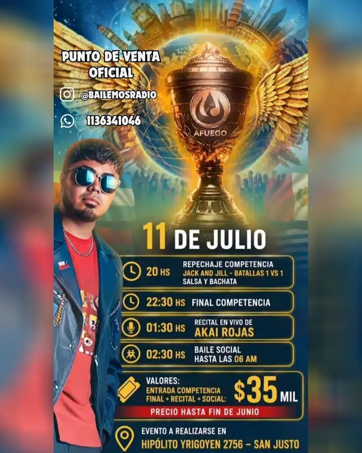 Competencia Jack and Jill + Recital y Social