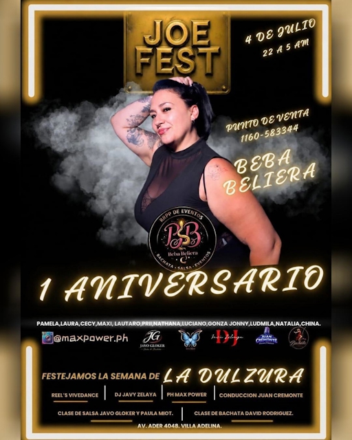 Joe Fest - 1 Aniversario