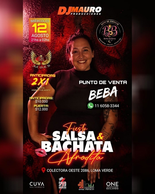Fiesta Salsa & Bachata Afrodita