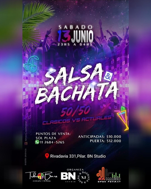 Salsa & Bachata 50/50