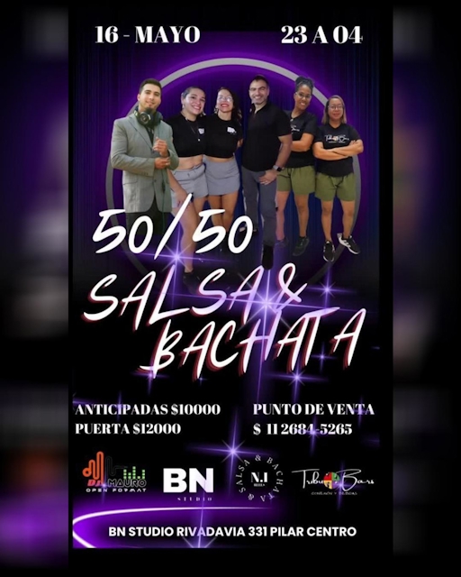 50/50 Salsa & Bachata