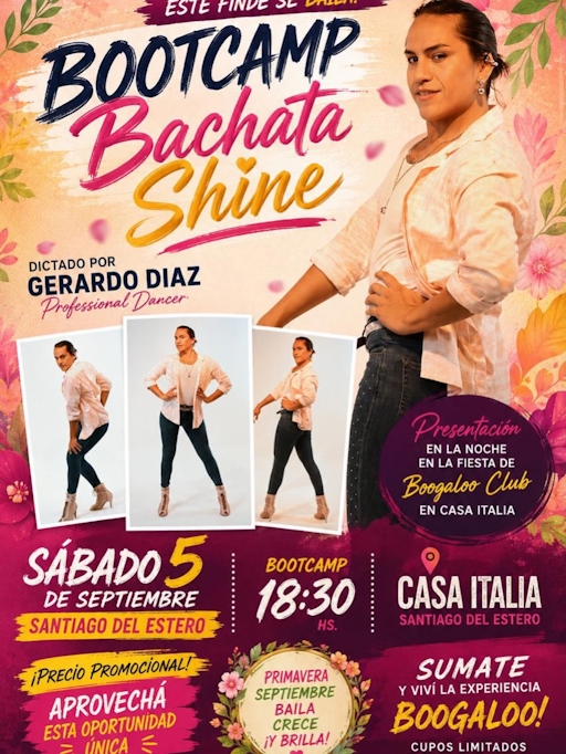 Bootcamp Bachata Shine