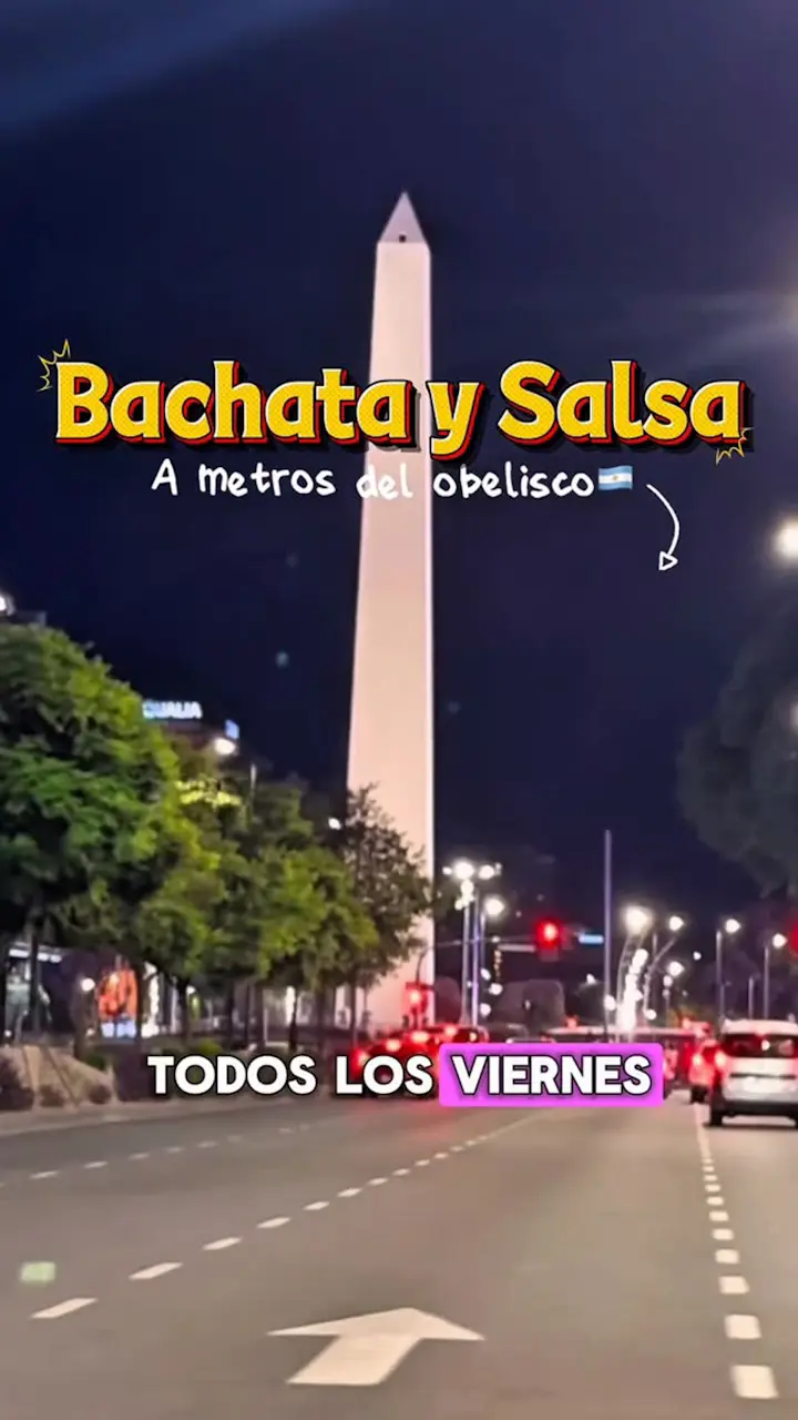 Bachata y Salsa a metros del Obelisco — Viernes