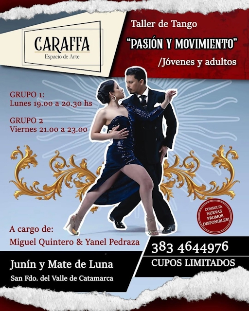 Taller de Tango: Pasión y Movimiento