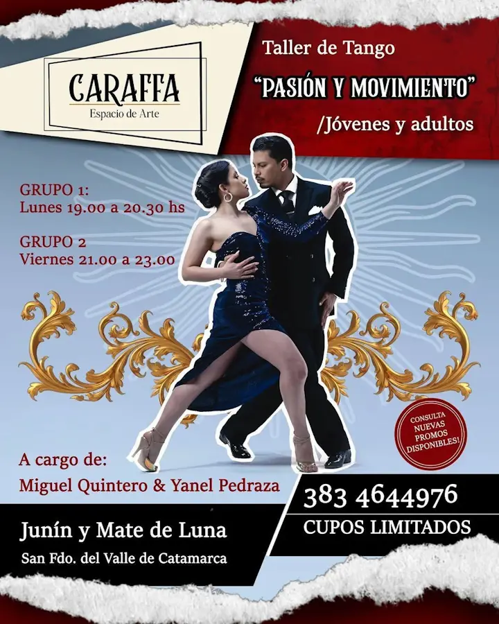 Taller de Tango: Pasión y Movimiento