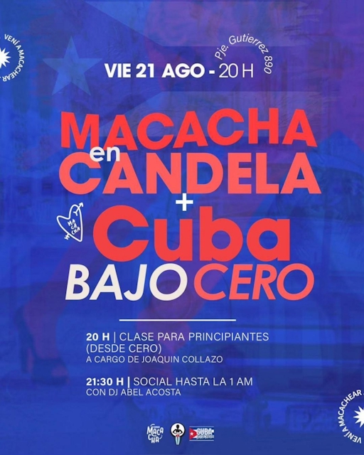 Macacha en Candela + Cuba Bajo Cero