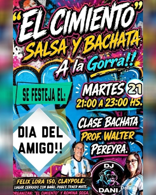 Día del Amigo - Salsa y Bachata