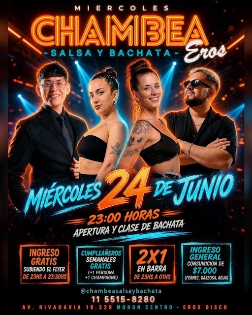 Chambea Eros - Salsa y Bachata