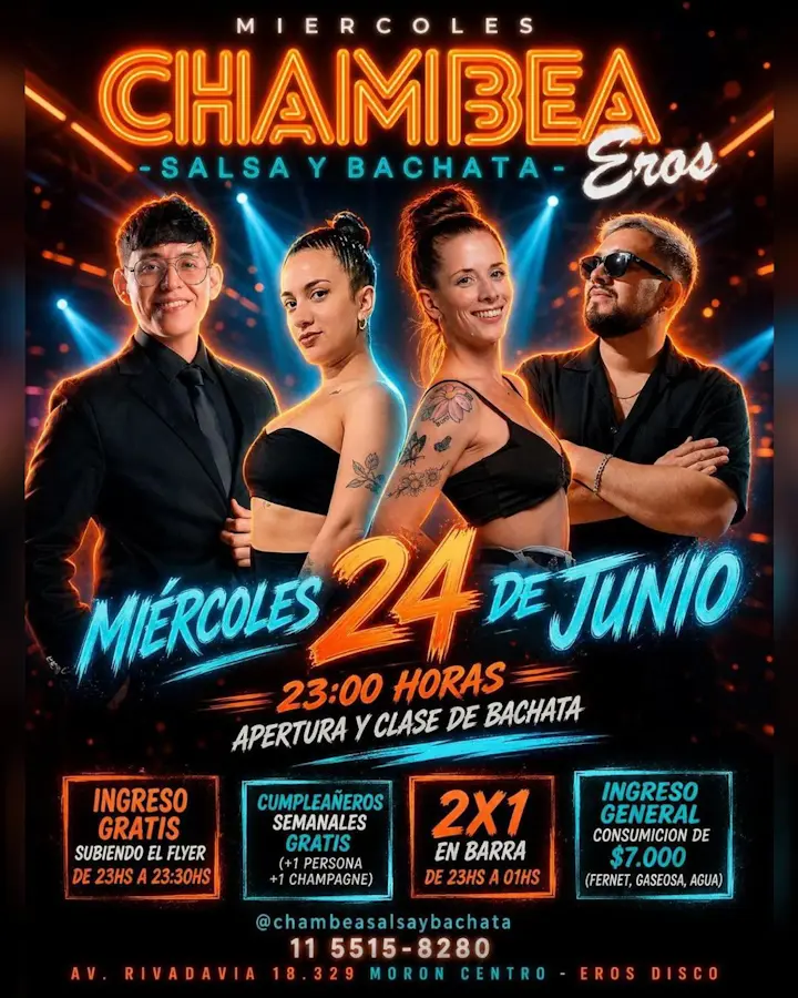 Chambea Eros - Salsa y Bachata