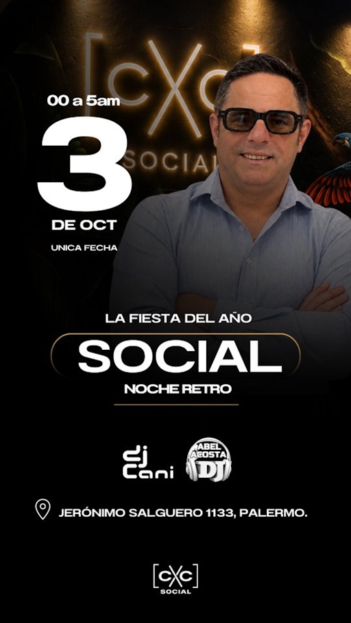 Social Noche Retro
