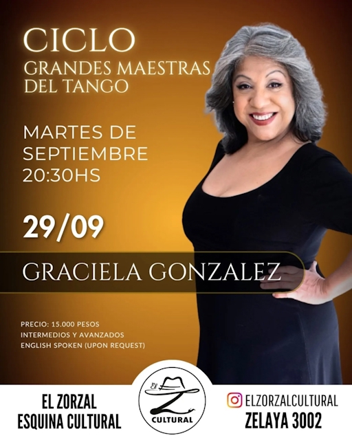 Ciclo Grandes Maestras del Tango - Graciela Gonzalez