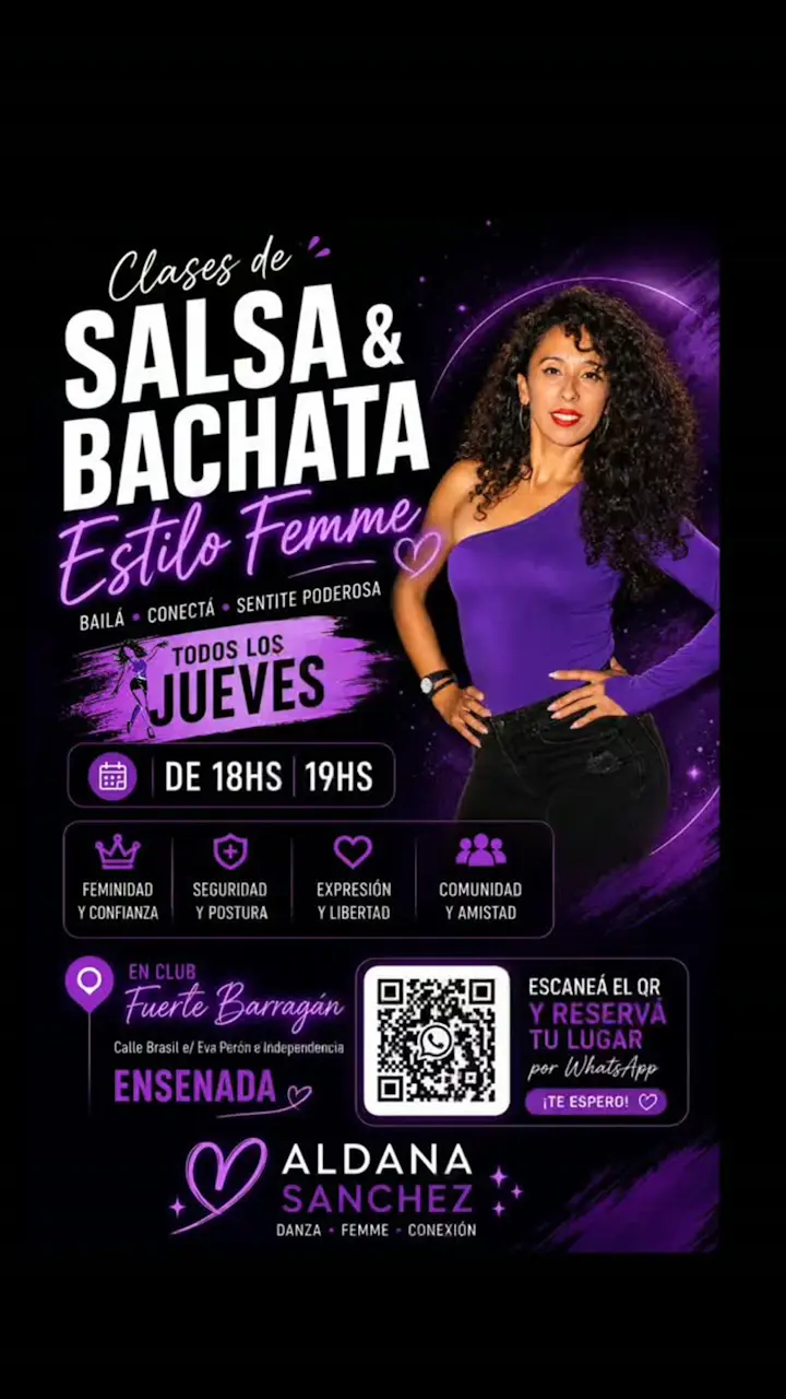 Clases de Salsa & Bachata Estilo Femme