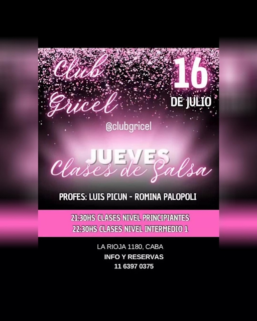 Clases de Salsa - Jueves