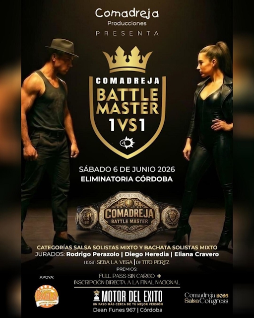 Comadreja Battle Master 1vs1 - Eliminatoria Córdoba