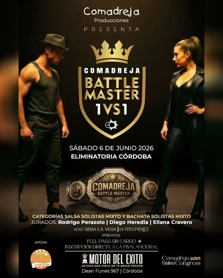 Comadreja Battle Master 1vs1 - Eliminatoria Córdoba