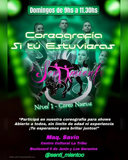 Coreografía Si tú Estuvieras